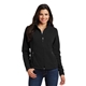 aerial view a black port authority fleece jacket - ladies, image 1 of 6