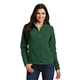 aerial view a forest green port authority fleece jacket - ladies, image 1 of 6
