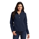 aerial view a true navy port authority fleece jacket - ladies, image 1 of 6