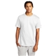 aerial view a white champion (r) heritage 6- oz jersey tee, image 1 of 6