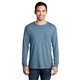 a mist port company(r) pigment - dyed long sleeve pocket tee