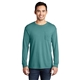 a peacock port company(r) pigment - dyed long sleeve pocket tee
