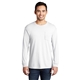 a white port company(r) pigment - dyed long sleeve pocket tee