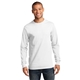 aerial view a white port company long sleeve essential t - shirt, image 1 of 6