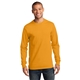 aerial view a gold port company long sleeve essential t - shirt, image 1 of 6