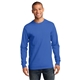 aerial view a royal port company long sleeve essential t - shirt, image 1 of 6