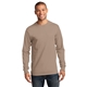 aerial view a sand port company long sleeve essential t - shirt, image 1 of 6