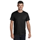 aerial view a jet black port company(r) - ring spun cotton tee, image 1 of 3