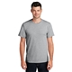 a athletic heather port company(r) - ring spun cotton tee