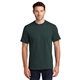 aerial view a dark green port company tall essential t - shirt, image 1 of 5