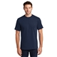aerial view a deep navy port company tall essential t - shirt, image 1 of 5