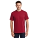 aerial view a fiery red port company tall essential t - shirt, image 1 of 5