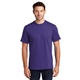 aerial view a purple port company tall essential t - shirt, image 1 of 5