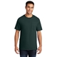 aerial view a dark green port company essential t - shirt with pocket, image 1 of 6