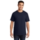 aerial view a deep navy port company essential t - shirt with pocket, image 1 of 5