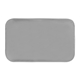 aerial view a gray reusable therapeutic hot / cold gel pack, image 1 of 2