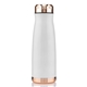 a white/rose gold 17 oz urban bottle