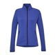 aerial view a new royal heather (561) womens asgard eco knit full zip performance jacket, image 1 of 5