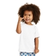 aerial view a white port co(tm) toddler core cotton tee, image 1 of 5