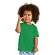 aerial view a clover green port co(tm) toddler core cotton tee, image 1 of 5