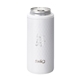 aerial view a white swig(r) 12 oz golf partee skinny can cooler, laser, standard, image 1 of 2