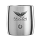 a stainless steel snowfox(r) 11 oz rocks glass