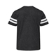 aerial view a vintage smoke/ white lat - youth football fine jersey tee, image 2 of 3