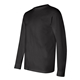 aerial view a black bayside long sleeve t - shirt, image 3 of 3