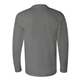 aerial view a charcoal bayside long sleeve t - shirt, image 2 of 3