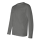 aerial view a charcoal bayside long sleeve t - shirt, image 3 of 3