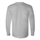 aerial view a dark ash bayside long sleeve t - shirt, image 2 of 3
