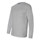 aerial view a dark ash bayside long sleeve t - shirt, image 3 of 3
