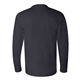 aerial view a navy bayside long sleeve t - shirt, image 2 of 3