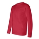 aerial view a red bayside long sleeve t - shirt, image 3 of 3