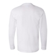 aerial view a white bayside long sleeve t - shirt, image 2 of 3