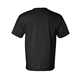 aerial view a black bayside short sleeve t - shirt with a pocket, image 2 of 3