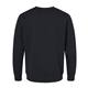 aerial view a black lat - elevated fleece crewneck sweatshirt, image 2 of 3