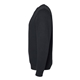 aerial view a black lat - elevated fleece crewneck sweatshirt, image 3 of 3