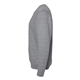 aerial view a granite heather lat - elevated fleece crewneck sweatshirt, image 3 of 3