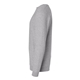 aerial view a heather lat - elevated fleece crewneck sweatshirt, image 3 of 3