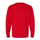 aerial view a red lat - elevated fleece crewneck sweatshirt, image 2 of 3