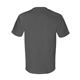 aerial view a charcoal bayside short sleeve t - shirt with a pocket, image 2 of 3
