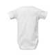 aerial view a ash rabbit skins fine jersey infant lap shoulder creeper, image 2 of 3