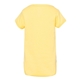 aerial view a butter rabbit skins fine jersey infant lap shoulder creeper, image 2 of 3