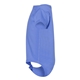 aerial view a carolina blue rabbit skins fine jersey infant lap shoulder creeper, image 3 of 3