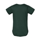 aerial view a forest rabbit skins fine jersey infant lap shoulder creeper, image 2 of 3