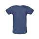 aerial view a indigo rabbit skins fine jersey infant lap shoulder creeper, image 2 of 3