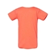 aerial view a papaya rabbit skins fine jersey infant lap shoulder creeper, image 2 of 3