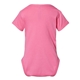 aerial view a raspberry rabbit skins fine jersey infant lap shoulder creeper, image 2 of 3