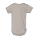 aerial view a titanium rabbit skins fine jersey infant lap shoulder creeper, image 2 of 3